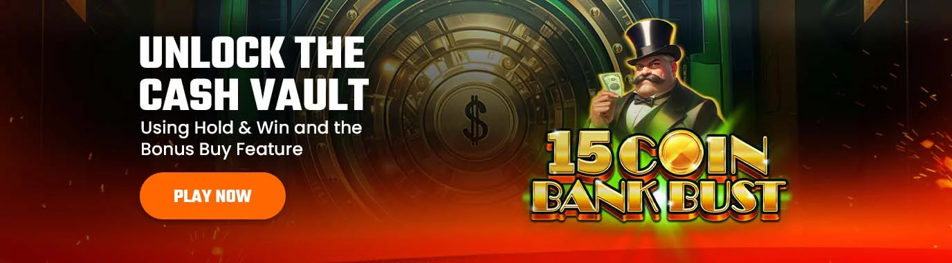 15 Coin Bank Bust